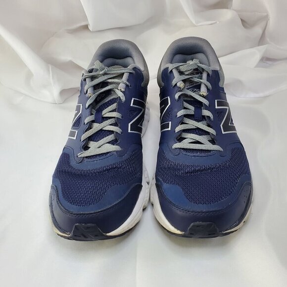 New Balance Mens 675 V3 Running Shoes Size 10.5 D Navy & Gray Acteva Midsole